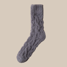 (Dark Grey) Women\'s Fluffy Cozy Winter Socks for Home