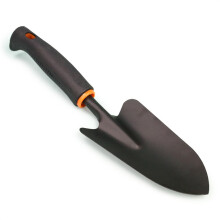 Heavy Duty Garden Spade and Trowel with Ergonomic Comfort Grip for Lawn Planting and Bonsai