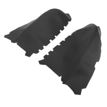 1 Paar Fronttürpaneel Armlehnenabdeckungen Schwarz