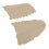 Front Door Panel Armrest Cover Beige Microfiber Leather Durable Scratch-Resistant 9