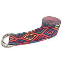 Polyester Cotton Yoga Resistance Band, Red, 14cm x 14cm x 14cm