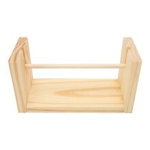 Horizontaler Holz-Nadelnhalter 24 cm Spindel für Nähen & Stickerei