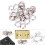 100 Pcs Brass Eyelets for Leather Craft DIY Tool Kit Rust-Resistant 5mm Silver 8