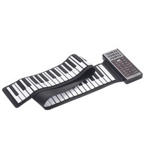 88 Keys Roll Up Digital Piano with Bluetooth Rechargeable Battery