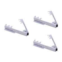 Thorn Removal Tool 3Piece Metal Rose Stem Stripper Set with Ergonomic Grip for Florists and Gardeners