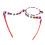 Bunte Lupenbrille mit einer Linse +4.00 1
