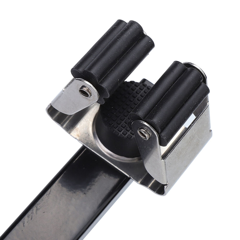 Portable Iron Walking Stick Crutch Holder Stand for Wheelchair & Walker