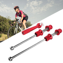 Aluminium-Rennrad-Schnellspanner 1 Paar 18,5/14,7 cm Rot