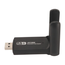 Adapter WiFi Dual Band da 1800 Mbps con Antenne Doppie da 3dBi, USB 3.0