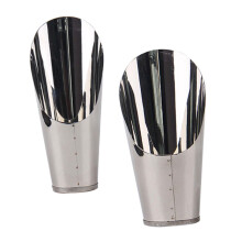 2pcs Stainless Steel Gardening Soil Scoop Set for Bonsai and Succulent Precise Transplanting