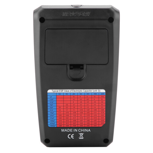 ESR02 Pro 25pF-100mF 14x8x4.5cm schwarzer Tester 2
