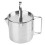 Faltbarer Campingkocher Kessel 1,2L Edelstahl 13