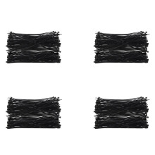 400 Pcs 150 x 1.8mm Electrical Cable Tie Wrap Nylon Fastening Black