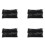 400 Pcs 150 x 1.8mm Electrical Cable Tie Wrap Nylon Fastening Black 1