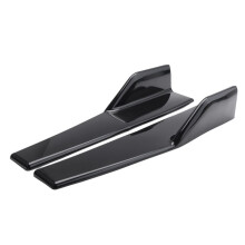 Car universal Wing Spoiler Wind Knife Small Side Skirts Heighten Thickened Reinforced Blade Side Skirt Flan