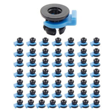 50 Stuks Clip Pipe Embedded Clamp Bowden-Koppeling voor 3D-Printer Metalen Koellichaam Hotend-Buis 4MM Collet Extruder-Connector