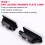 Luce Targa A LED per Auto per  Serena Altima per  Landy Dacia Duster 6