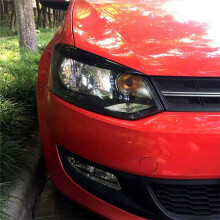 For MK4 9N 2005-2009 Car Headlight Eyelids Cover Eye Lids Sticker Trim Accessories