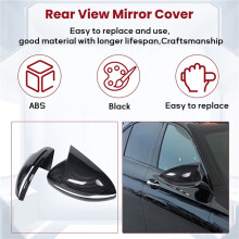 for B C E S GLB GLC Class W205 W213 W253 Carbon Fiber ABS Horned Style Side Rear View Mirror Cover Trim