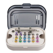 Dental Implant Screw Driver Colorful Torque Wrench Ratchet 10-70NCM with 16Pcs Screw Driver Universal Restoration Tools