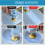 2PCS 60 M10 Brazed Flat Grinding  Abrasive Polishing Stone Marble Quartz Cobblestone Grind 6