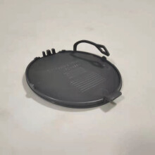 Left Side Front Bumper Tow Hook Cover Tow Eye Cap Unpainted 51117378591 for- F15 X5 2013 2014