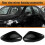 Rearview Side Mirror Cover Caps Shell Replacement for    MK5 5 6R 6C 2009-2017 Black 1