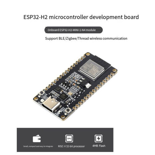 ESP32-H2 Development Board ESP32 H2 DEV KIT N4 Module 4MB Flash Support BLE/Zigbee/Thread Wireless Communication