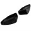 Rearview Side Mirror Cover Caps Shell Replacement for    MK5 5 6R 6C 2009-2017 Black 8