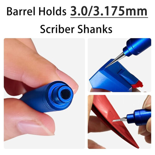 Model Scribing Tool Set, Precision Scribing Blades, Tungsten Carbide Scribing Needle, Scribing Tape, Engraving Tools