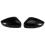 Rearview Side Mirror Cover Caps Shell Replacement for    MK5 5 6R 6C 2009-2017 Black 2