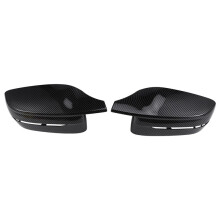 Car Side Wing Mirror Cover for 3 5 7 8 Series G20 G21 G28 320d 330e 330i G30 G38 G11 G12 G15 G16 LHD,Carbon Fiber