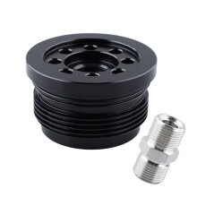 New High Quality Car Oil Filter Cooling Oil Cake Adapter for Fortwo 450 Oil Filter Sandwich Adapter Conversion