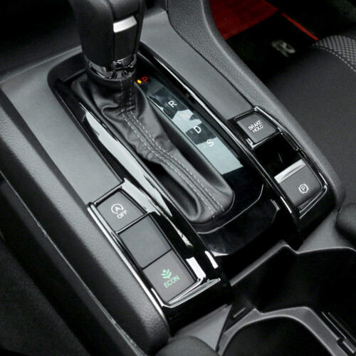 Car Black Central Control Panel Gear Shift Cover Trim Strips for   10Th 2016-2021 Accessories RHD 2