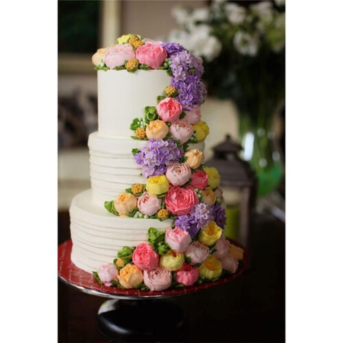 Acrylic Round Cake Disk Set,Acrylic Cake Discs Set,Comb Scrapers,Dowel Rods,Icing Scraper,Acrylic Scraper Smoother 2