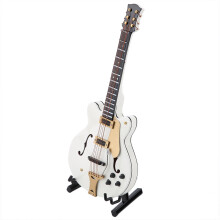 White Mini Guitar Decorative Model