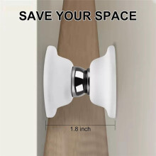 RV Door Holder 2 Pack, Magnetic Baggage Door Catch for RV, Trailer, , Motor Home, Cargo Trailer White