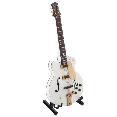 Small White Electric Guitar Replica