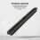 12.0in Black UV-Resistant Lightweight Surfboard Fin Box Replacement 4