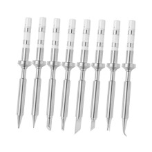 8pcs Soldering Iron Tips Replacement for Pinecil Micro-Soldering Iron,PTS200/TS100 Solder Pen Soldering Accessories