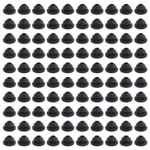 100PCS Cable Railing Rubber Grommets for 1/8Inch 5/32Inch 3/16Inch Cable for Metal Cable Railing Posts,Cable Railing Kit