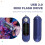 MP3 Player USB 2.0 Small Flash Drive Multilanguage LCD Music Player with 3.5mm Audio Jack Automatic Shutdown(B) 9