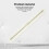 Lightweight UV-Resistant 12in White Surfboard Fin Box Replacement 4