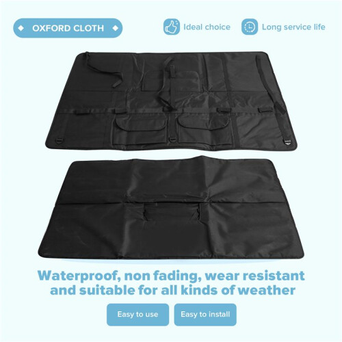 Tail Gate Pad for Mountain Bikes Tail Gate Cover Pad Tail Gate Protection Pad for Pickup Most Trunks 2
