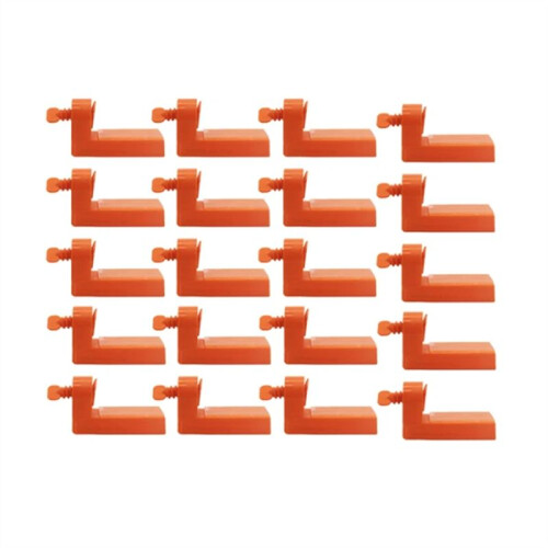 20Pcs Male Angle Tile Leveling System Clips Spacers with Tape for Floor Wall Ceramic Fixing Laying Construction Tools 1