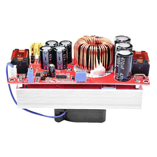 1500W Upgrade 1800W Module - Boost Constant Voltage Constant Current Adjustable Power Supply 12-60V to 12-90V Module 1