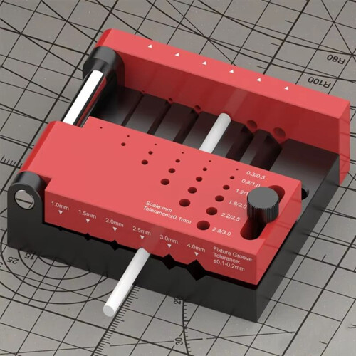 Borehole Positioner Precision Drilling for Scale Model Building Round Rod Center Locator 2