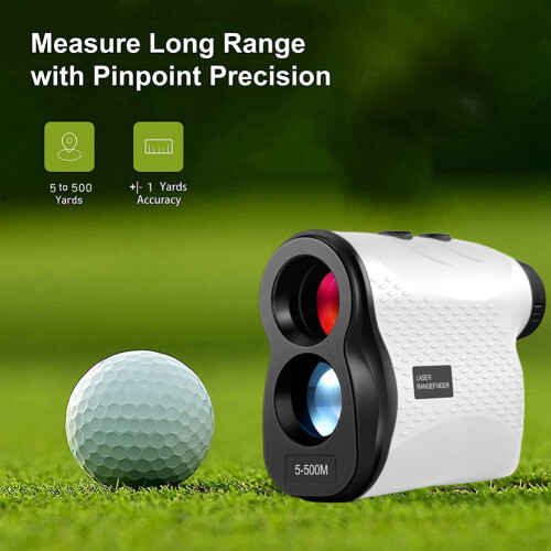 Handheld  Laser Rangefinder Telescope 500m 6x Magnification Digital Rangefinder for  Hunting 1