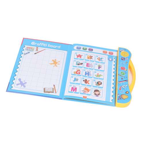 Kids Electronic Learning Book – Alphabet Number Sounds Educational Toy