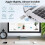 USB Type C 2 in 1 Mouse Jiggler Undetectable Mouse Shaker Automatic Mouse Mover for Computer Laptop Awakening White 4